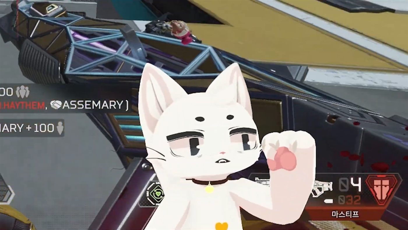 Personal Apex Legends stream (VTuber avatar)